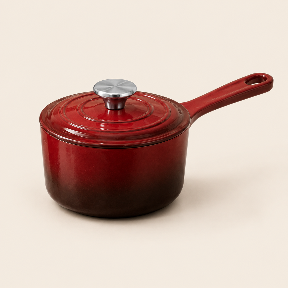 MOCHOO 19 cm Enameled Cast Iron Milk Pot – 2.3 L